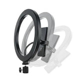 Wholesale-Unno PH1802BK LED Ring Light 10" with Stand-Ring Light-Electro Vision Inc