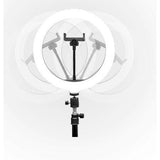Wholesale-Unno PH1802BK LED Ring Light 10" with Stand-Ring Light-Electro Vision Inc