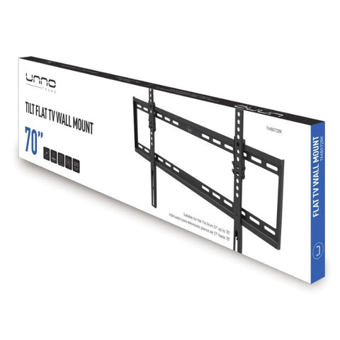 Wholesale-Unno TM8072BK TV Wall Mount Tilt Arms 70"-TV Mount-Electro Vision Inc
