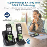 Wholesale-VTech VG131-21 Cordless Phone 2-Handsets with DECT 6.0 VG131-21 (Black)-Cordless Phone-Electro Vision Inc