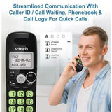 Wholesale-VTech VG131-21 Cordless Phone 2-Handsets with DECT 6.0 VG131-21 (Black)-Cordless Phone-Electro Vision Inc