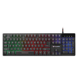 Wholesale-VX 151-BK Gaming Poseidon Series Semi Mechanical Gaming Keyboard-Keyboard-Electro Vision Inc