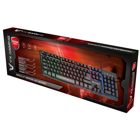 Wholesale-VX 151-BK Gaming Poseidon Series Semi Mechanical Gaming Keyboard-Keyboard-Electro Vision Inc