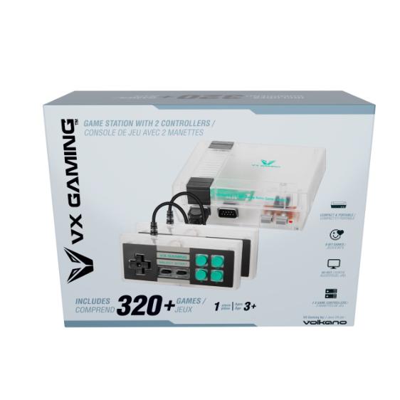 Wholesale-VX 160-CL-CF Gaming Classic 2.0 series Game Station with 2 Controller (No HDMI)-Game Station-Electro Vision Inc