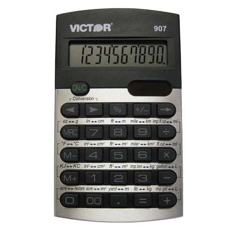 Wholesale-Victor 907 Metric Conversion 10-Digit-Conversion Calculator-Electro Vision Inc