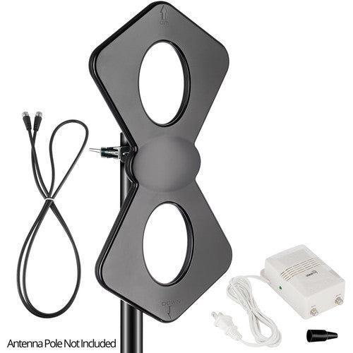 Wholesale-ViewTV VT0968A Combo TV Antenna with Amplifier VHF/UHF-Antenna-Electro Vision Inc