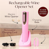 Wholesale-Vin Fresco WineOpener Rechargeable Electric Wine Bottle Opener-Electro Vision Inc