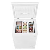 Wholesale-Vissani HMCF5W5 Defrost Chest Freezer 5.0 Cu. Ft.-Chest Freezer-Electro Vision Inc