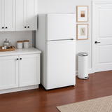 Wholesale-Vissani VIS-MDTF18WHR 18 cu. ft. Top Freezer Refrigerator in White-Electro Vision Inc