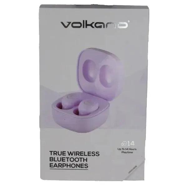 Wholesale-Volkano 1168LC Siren Series TWS Lilac-Wireless Earbuds-Electro Vision Inc