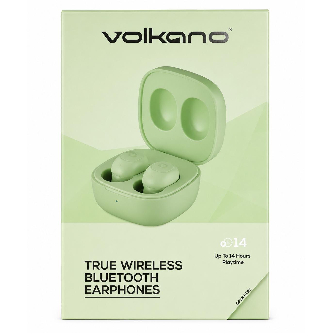 Wholesale-Volkano 1168MNT Siren Series TWS - Mint-Wireless Earbuds-Electro Vision Inc