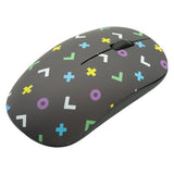 Wholesale-Volkano 20180-BLKGEO Tag Series 2.4G Wireless Optical Mouse-Electro Vision Inc