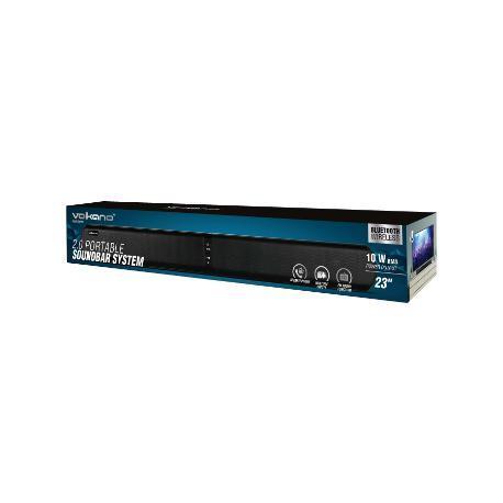 Wholesale-Volkano 3800-2.0 Apollo Series 2.0 Sound Bar - Black-Electro Vision Inc