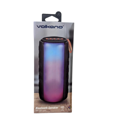 Wholesale-Volkano 3963-BK Beacon Series Bluetooth Speaker with RGB Lights-Electro Vision Inc