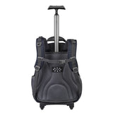 Wholesale-Volkano 7094-NVGR Orthopaedic Trolley Backpack 35L - Navy/ Grey-Electro Vision Inc