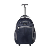 Wholesale-Volkano 7094-NVGR Orthopaedic Trolley Backpack 35L - Navy/ Grey-Electro Vision Inc