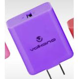 Wholesale-Volkano 8039-PR-30-US Vortex Series USB 3.1A Wall Charger - Purple-Electro Vision Inc