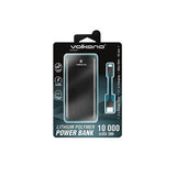 Wholesale-Volkano 9014-BKV1 Fuel Series 10,000 mAh Power Bank Black-Electro Vision Inc
