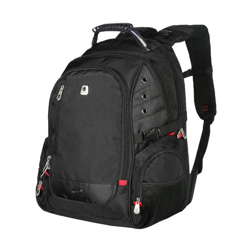 Wholesale-Volkano VK-1017-BLK Tough 15.6" Backpack-Electro Vision Inc