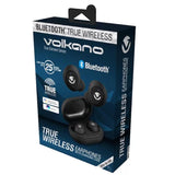 Wholesale-Volkano VK-1124-BK True Elements Series True Wireless Earphones - Black-Earphones-Electro Vision Inc