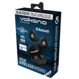 Wholesale-Volkano VK-1124-BK True Elements Series True Wireless Earphones - Black-Electro Vision Inc