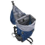 Wholesale-Volkano VK-7074-BL Glacier 45L Hiking Backpack Blue-Electro Vision Inc
