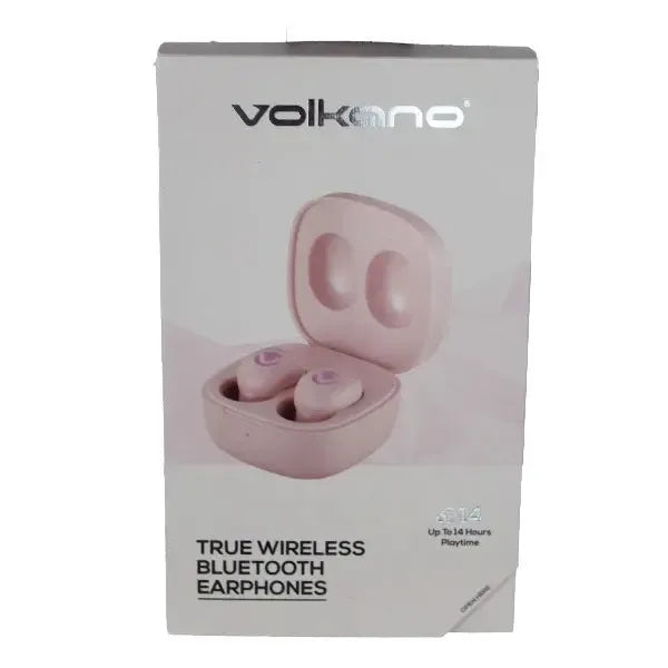 Wholesale-Volkano VK1168PK Siren Series TWS Pink-Wireless Earbuds-Electro Vision Inc