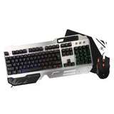 Wholesale-Volkano VX101BKSL Gaming Metal keyboard, Mouse, Mousepad Combo-Electro Vision Inc