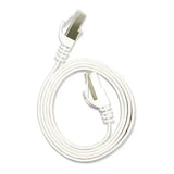 Wholesale-VolkanoX 20063-WT Giga Series CAT7 High-Speed Network Cable – Flat, 1m, Gold-Plated ps-Electro Vision Inc