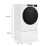 Wholesale-WHIRLPOOL 7MWED6605MW FRONT LOAD DRYER-Electro Vision Inc