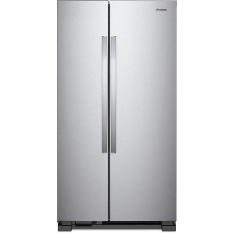 Wholesale-WHIRLPOOL WRS312SNHB 21CF.REFRIGERATOR BLACK-Refrigerators-Electro Vision Inc