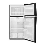 Wholesale-WHIRLPOOL WRT138FFDB REFRIGERATOR BLACK - 18 C.F-Electro Vision Inc