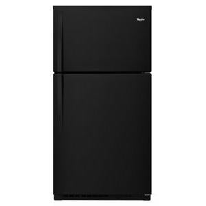 Wholesale-WHIRLPOOL WRT541SZDB 21 CF REFRIGERATOR BLACK-Electro Vision Inc