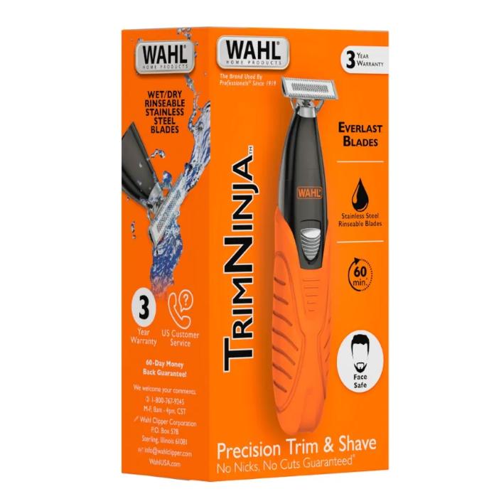 Wholesale-Wahl 3029721 TrimNinja Single Blade-Hair Clipper & Trimmer Accessories-Electro Vision Inc