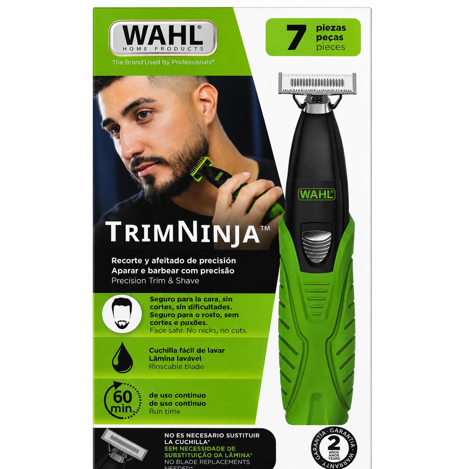 Wholesale-Wahl 3031073 TrimNinja Green Single Blade MX-Hair Clipper & Trimmer Accessories-Electro Vision Inc