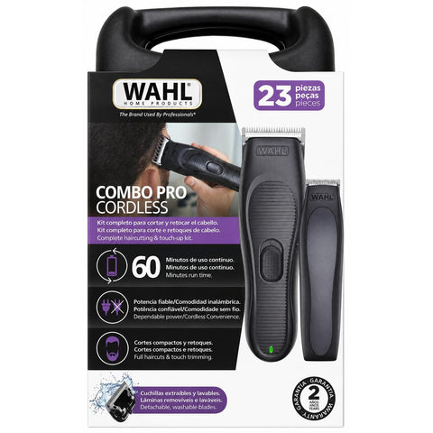 Wholesale-Wahl 3031362 Cordless Pro Combo MX/ROLA - WWV with US Plug-Hair Clipper & Trimmer Accessories-Electro Vision Inc