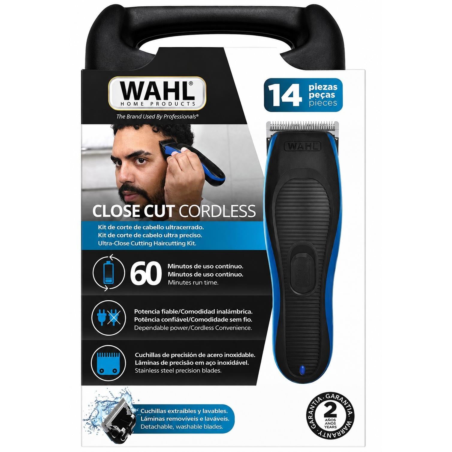Wholesale-Wahl 3031366 Close Cut Cordless MX/ROLA - WWV with US Plug-Hair Clipper & Trimmer Accessories-Electro Vision Inc