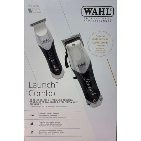 Wholesale-Wahl 8001 Launch Combo Cordless Clipper and Trimmer-Hair Clipper & Trimmer-Electro Vision Inc
