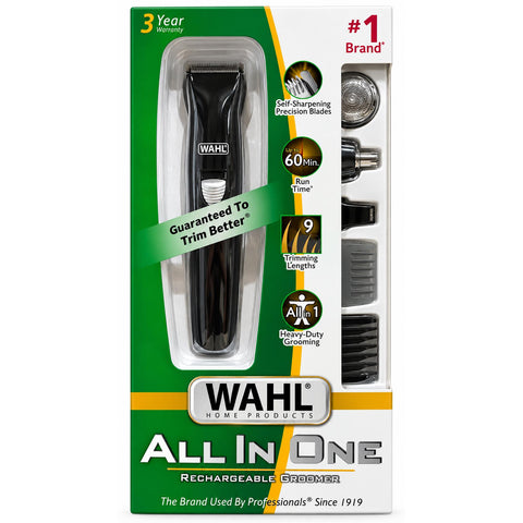 Wholesale-Wahl 9865-1601 Trim & Detail Rechargeable Trimmer-Trimmer-Electro Vision Inc