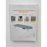 Wholesale-Wall-Mounted HW1335 Ironing Board w/ Heat-Resistant Cloth Cover-Ironing Board-Electro Vision Inc