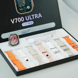 Wholesale-WearFit Pro V700 Smart Watch Ultra 2 - 7 in 1 bands - 49mm-Electro Vision Inc