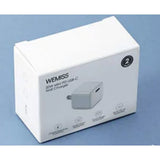 Wholesale-Wemiss Mini 20W Fast USB-C Wall Chargers 2-Pack-Charger-Wem-CHA2-Electro Vision Inc