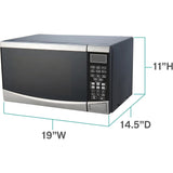 Wholesale-West Bend WBMW92S 0.9 cu. ft. Microwave Oven Stainless Steel-Electro Vision Inc