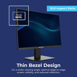 Wholesale-Westinghouse WH24FX9222 24" Full HD 1080p VA 75Hz Home Office Monitor -HDMI & VGA Compatible-Computer Monitors-Electro Vision Inc