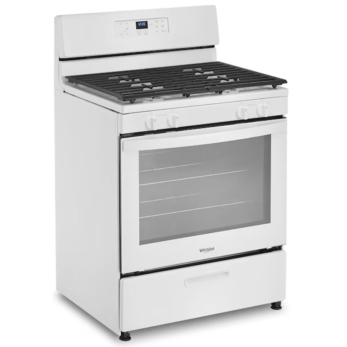 Wholesale-Whirlpool 5.1 Cu. Ft. Freestanding Gas Range With Broiler Drawer-Gas Range-Electro Vision Inc