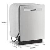 Wholesale-Whirlpool WDP540HAMZ Built In Dishwasher 24"-Dishwasher-Electro Vision Inc