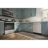 Wholesale-Whirlpool WDT540HAMZ Stainless Steel Top Control Dishwasher 24 in-Electro Vision Inc
