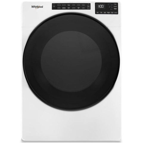 Wholesale-Whirlpool WED5605MW Electric Wrinkle Shield Dryer - 7.4 Cu. Ft.-Electro Vision Inc