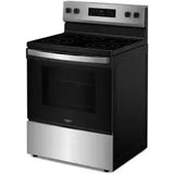 Wholesale-Whirlpool WFES3330RZ 30" Freestanding Electric Range STAINLESS STEEL-Electro Vision Inc