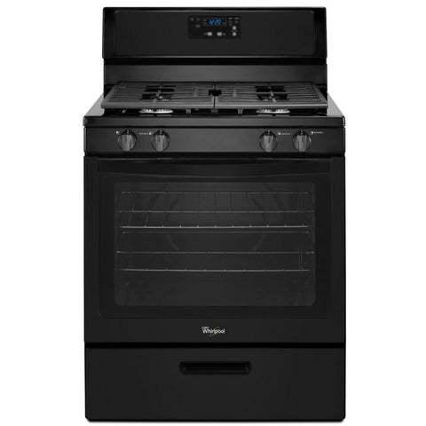 Wholesale-Whirlpool WFG320M0BSM0MW 5.1 Cu. Ft. Freestanding Gas Range with Broiler Drawer-Gas Range-Electro Vision Inc